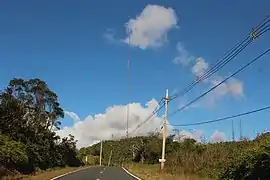 Puerto Rico Highway 184 in Farallón