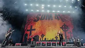 Sum 41 at Rock im Park in 2023