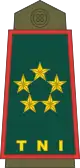 Jenderal besar (grand general) rank insignia