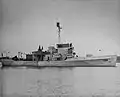 USCGC Faunce (WSC-138) in World War II camouflage