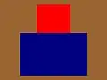 The distinguishing patch of the 26th Battalion (New Brunswick), CEF.