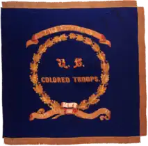 26th US Colored Troops banner