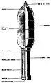 28 cm Wurfkörper Spreng