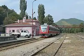 Zvečan Railway Station