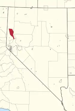 Location of Pyramid Lake Indian Reservation