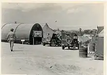 Headquarters 305th FCS, Camp Bishigawa, Okinawa 1945