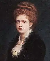 Portrait of Maria Pia, by Joseph Layraud