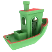 3DBenchy (2015), designed to test 3D printing