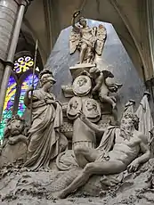 The Three Captains monument, Westminster Abbey