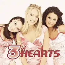 The cover image features three young women wearing light pink clothing with the album's title in pink font appearing at bottom.