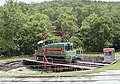 ES&NA Diesel Engine No. 4742 is turned on this former Frisco turntable.