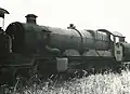 Defiant minus tender at Woodham's Scrapyard at Barry in May 1967.