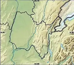 Lac d'Armaille is located in Ain