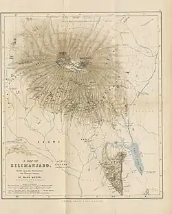 Location of Chaggaland c.1891