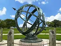 6' Armillary Sphere at the San Jacinto Battle Field