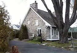 Old house on boulevard Lacombe.