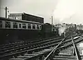 7029 leaving Birmingham Snow Hill working "The Zulu" in Mar 1967.