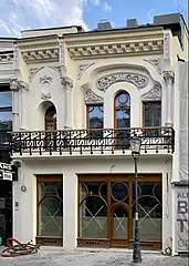 Former Al. Assan shop (Strada Lipscani no. 72-74), Bucharest, unknown architect, before 1906