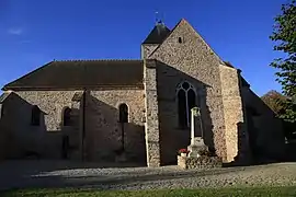 The church in Périgny-la-Rose