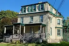 House with mansard roof