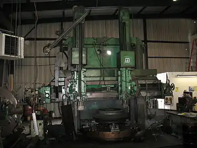 CNC VTL, 88" (2235 mm) Niles Vertical Turret Lathe, built mid-1950s