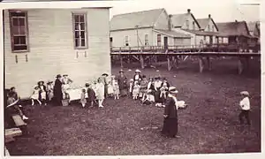 An event at Harrison Mills, c. 1910