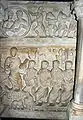 Detail of 4th century sarcophagus, Basilica of Sant'Ambrogio in Milan