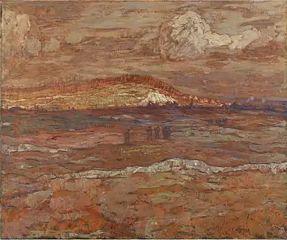 The Pimple, Evening, 1918, Canadian War Museum, Ottawa, Ontario