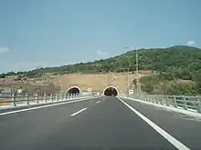 Driskos Tunnel near Ioannina.