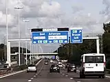 The A3 near Sint-Stevens-Woluwe