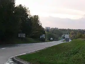 A340 near the North Hampshire Hospital.jpg