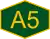 A5 highway logo