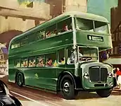 AEC Bridgemaster initial styling concept.