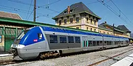 A B81500 at Latour-de-Carol on the service to Toulouse