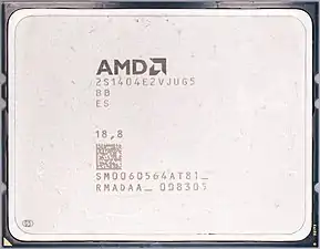 AMD EPYC 7702 server processor.