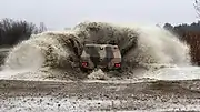 AMPV at speed during a mobility demonstration