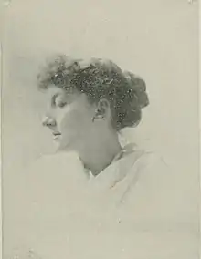 Portrait of Aldrich from "A Woman of the Century"