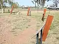 Hebel Historical Circle, in the Bicentennial Park (2021).