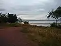 Looking towards the Embley River from the township.  Source of fishing and boating.