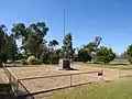 Talwood war memorial, park, Recreation Street (2021).