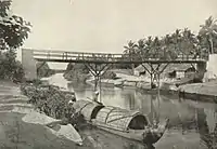 A Canal scene in Travancore.