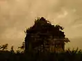 A Ruined Hindu temple at Saripalli hillock in Vizianagaram District