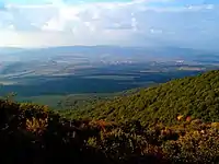 Valley of Zagyva river near Pásztó