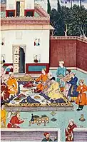 A banquet for Babur