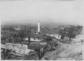 Panorama from the village photographed by the French Army in May 1917