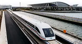 Shanghai Pudong International Airport and Shanghai Maglev train