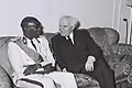 Mwambutsa IV and David Ben-Gurion in 1962