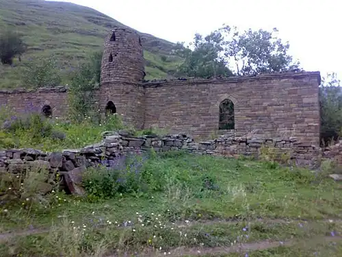 A mosque in the village Oshni