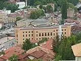 Library as seen from the Yellow Fortress.