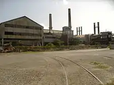 Remnants of the Mercedita Refinery and Central Mercedita rails near Ponce